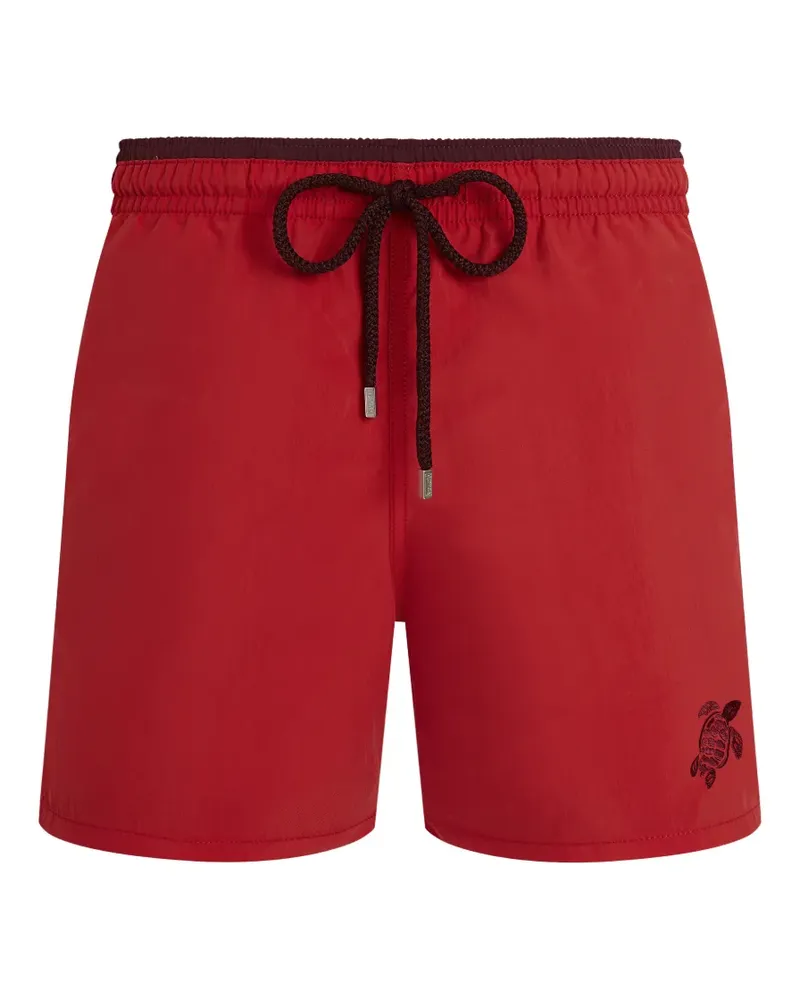 Vilebrequin logo-detail swim shorts - Rot Rot