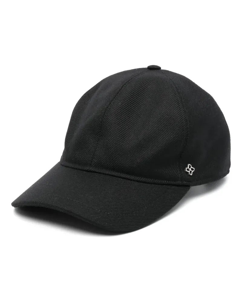 Tagliatore Baseballkappe mit Logo-Schild - Schwarz Schwarz