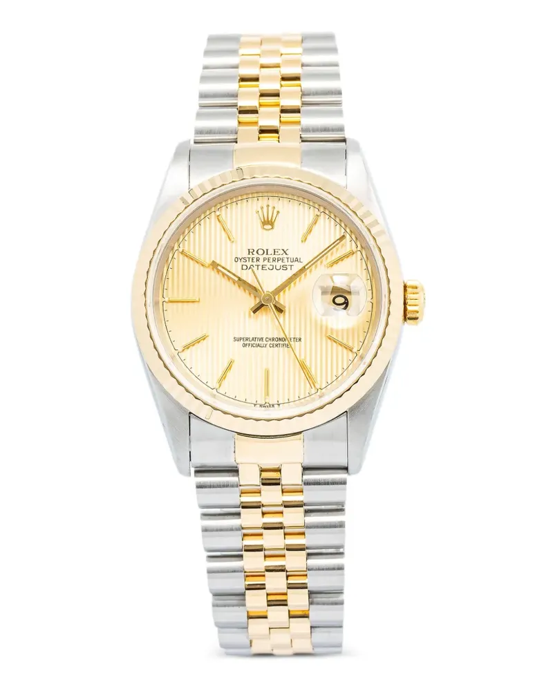 Rolex Excellent Datejust Armbanduhr 36mm - Gold Gold