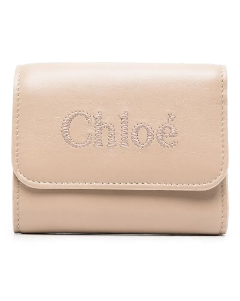 Chloé Kleines Portemonnaie - Nude Nude