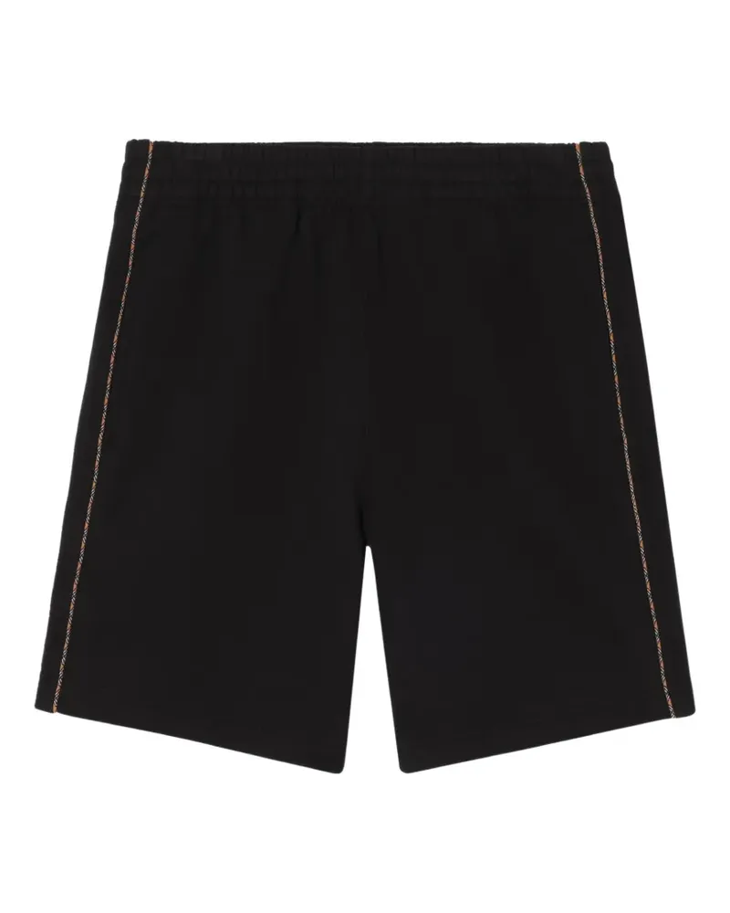 Burberry Shorts mit Karomuster - Schwarz Schwarz