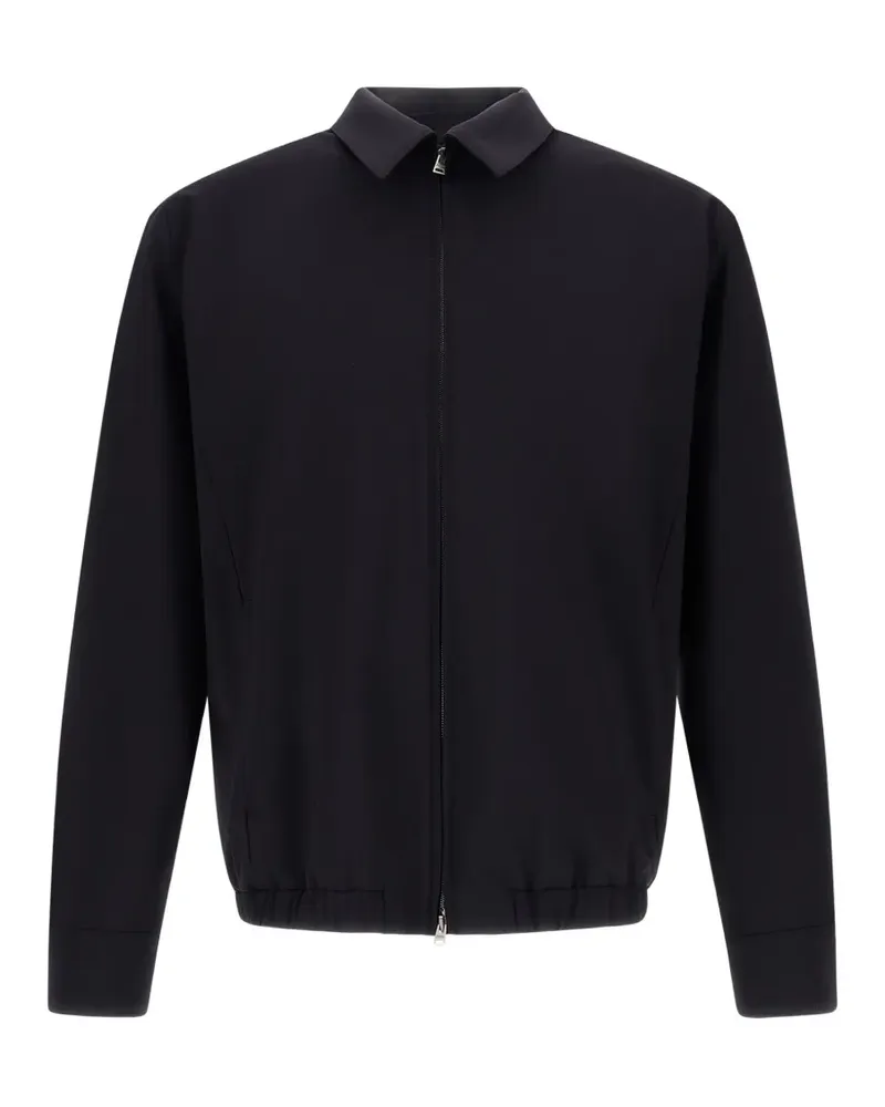 Herno Hemdjacke mit Reißverschluss - Schwarz Schwarz