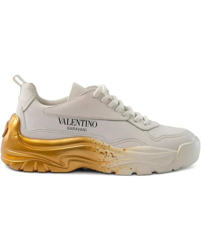 Valentino Garavani logo-detail sneakers - Weiß Weiß