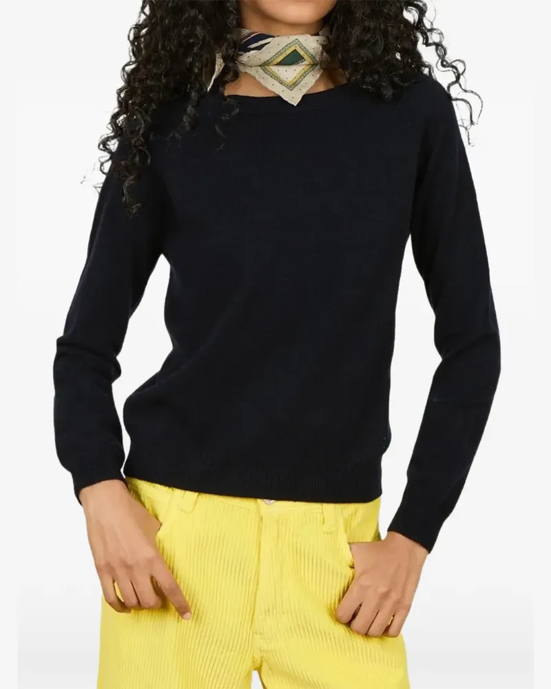 Alexandra Golovanoff Mila Sweatshirt mit Raglanärmeln - Blau Blau
