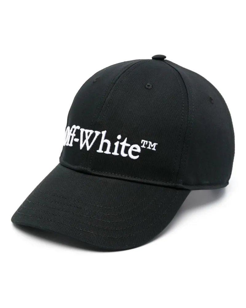 OFF-WHITE Drill Logo Baseballkappe Schwarz