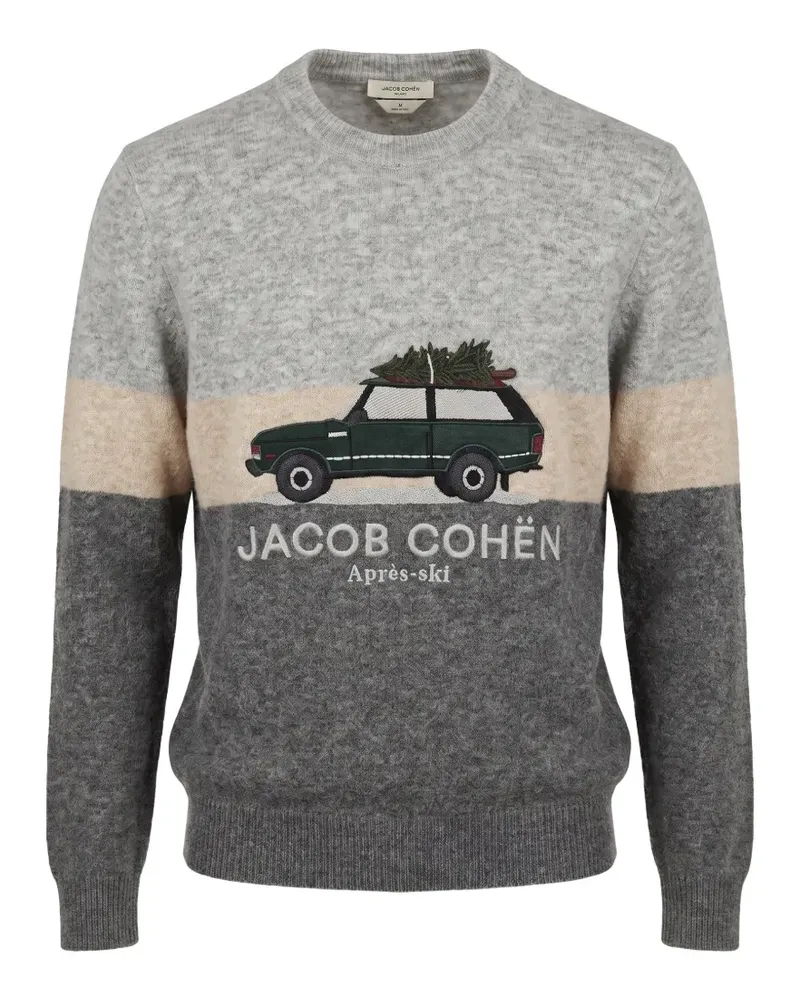 Jacob Cohën Après-ski alpaca sweater - Grau Grau