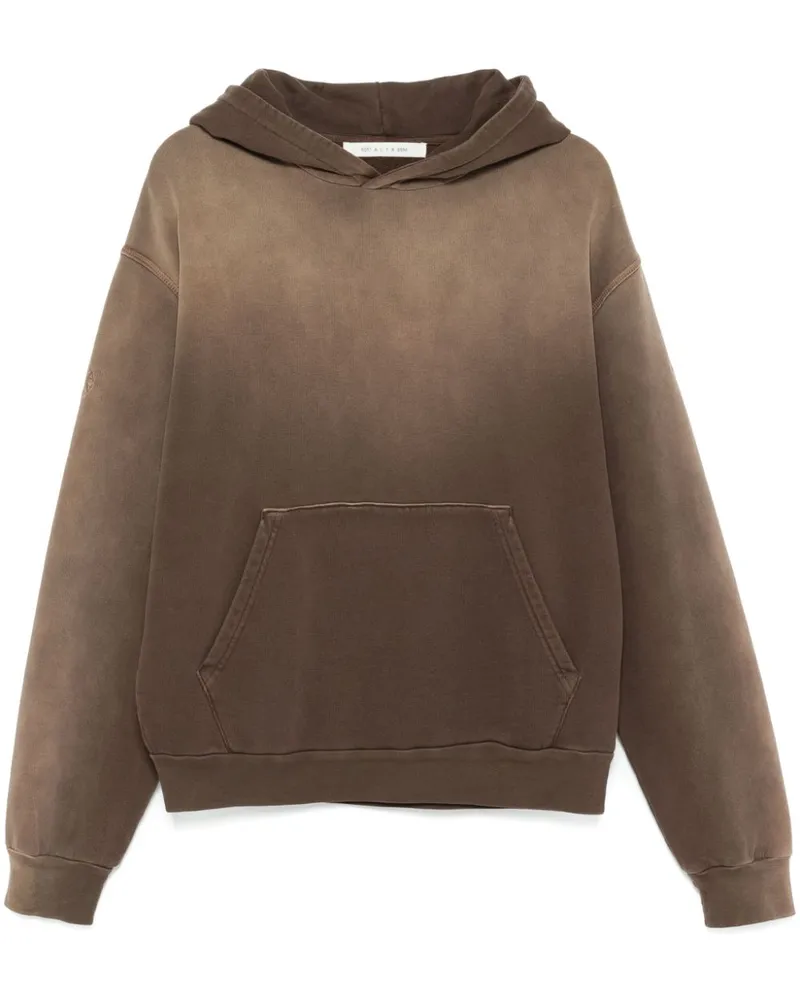 1017 ALYX 9SM Stückgefärbter Hoodie - Braun Braun