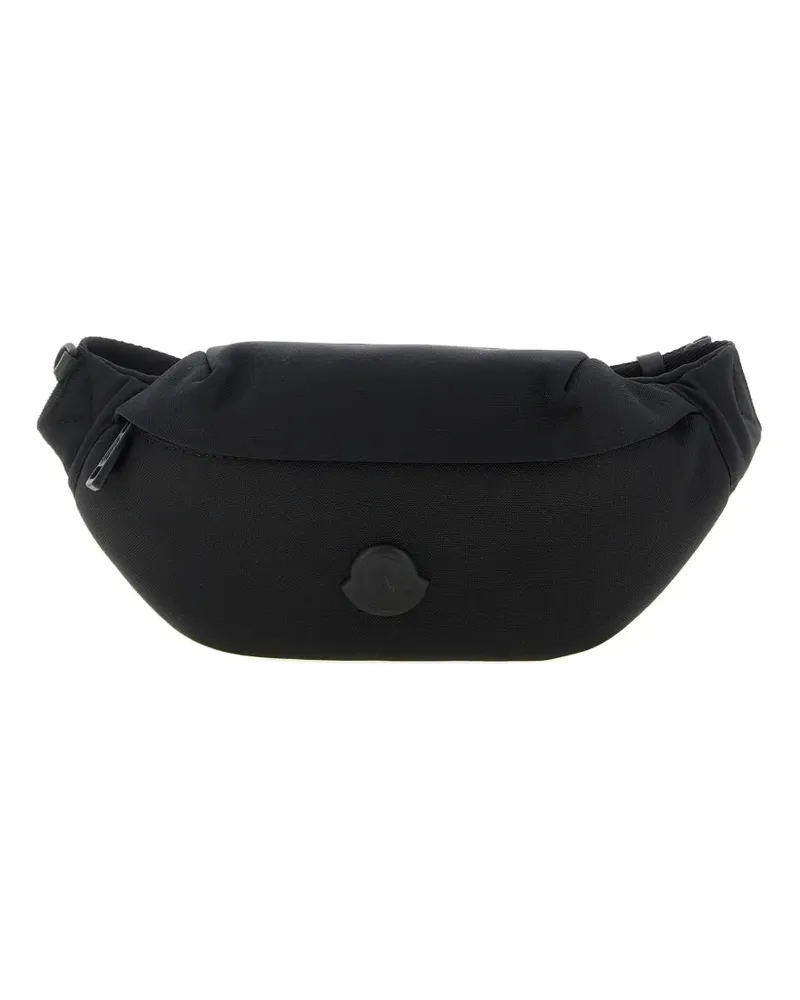 Moncler Durance tone-on-tone logo belt bag - Schwarz Schwarz