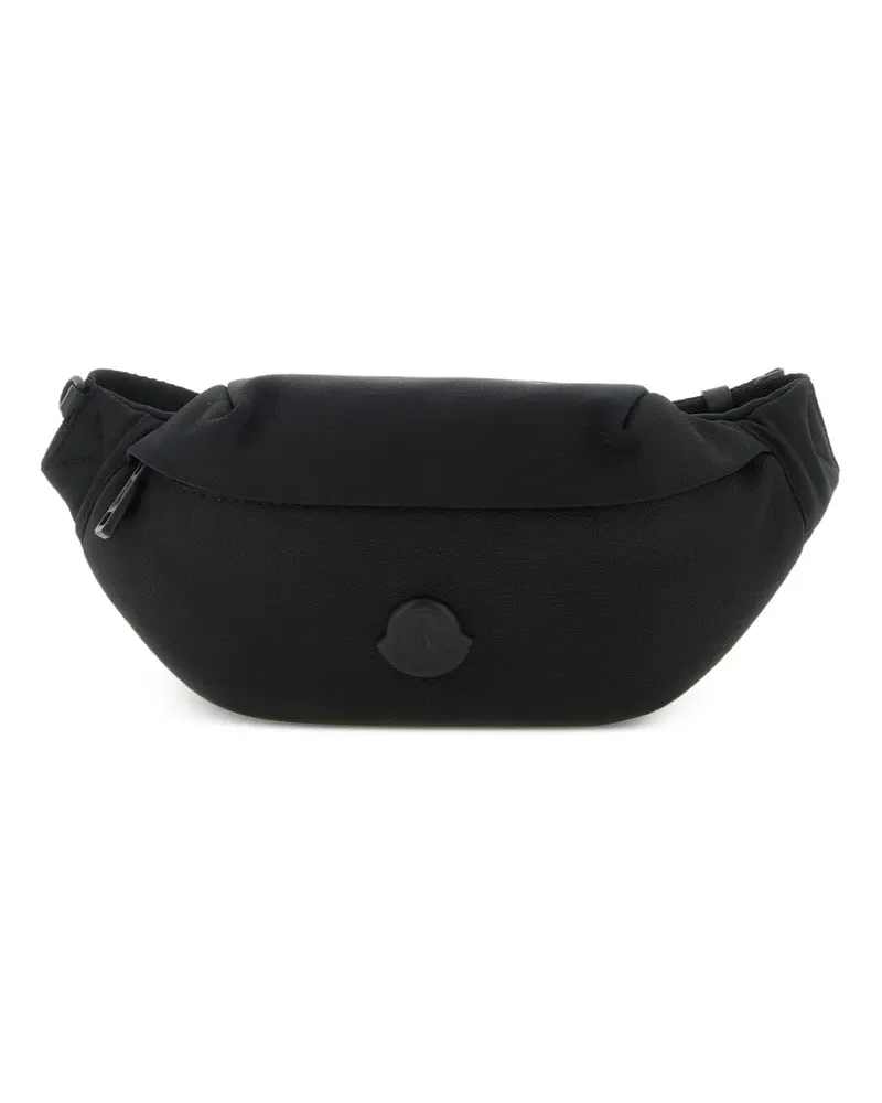 Moncler Durance tone-on-tone logo belt bag - Schwarz Schwarz