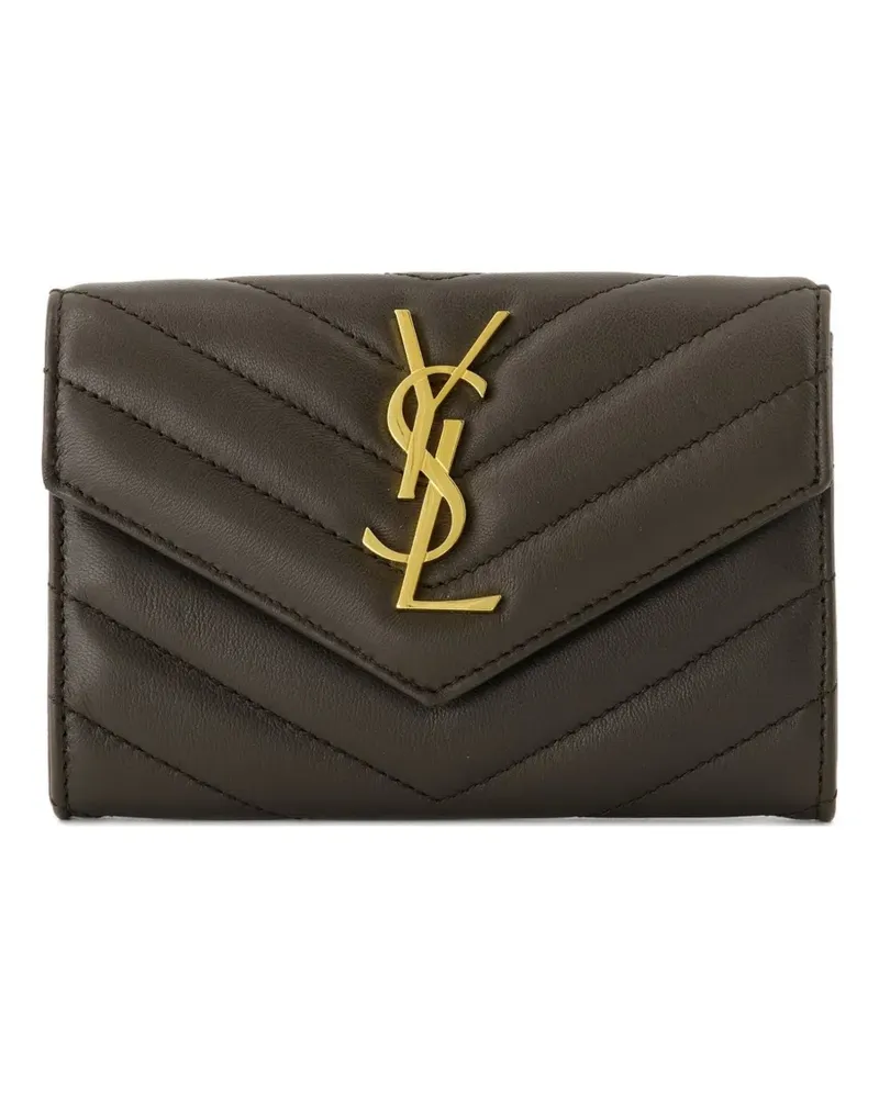 Saint Laurent Cassandre wallet - Braun Braun
