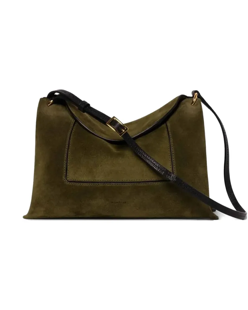 WANDLER contrast-strap cross body bag - Grün Grün
