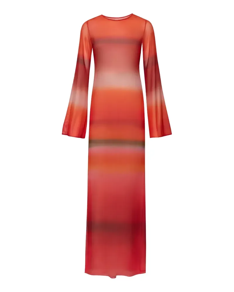 Baobab Collection Nora Kaftan mit Glockenärmeln - Rot Rot