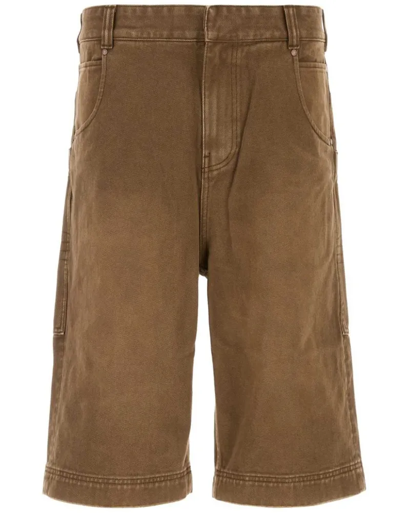 Entire Studios Klassische Jeans-Bermudas - Braun Braun
