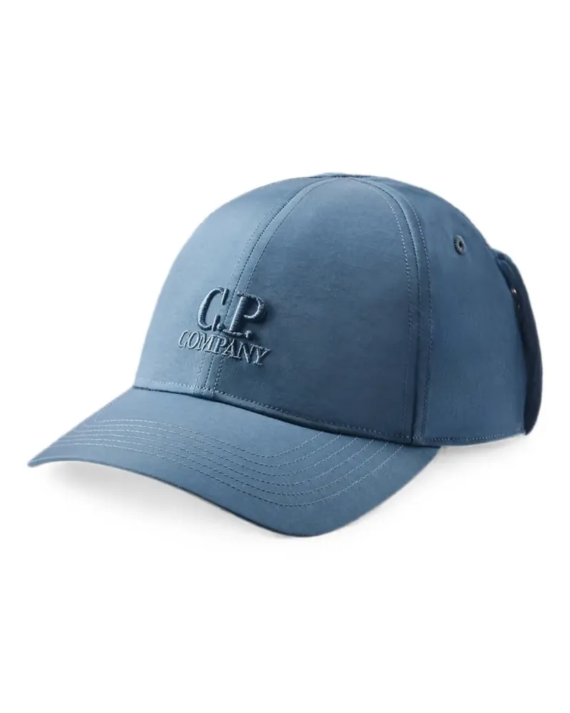C.P. Company Baseballkappe mit Logo-Stickerei - Blau Blau