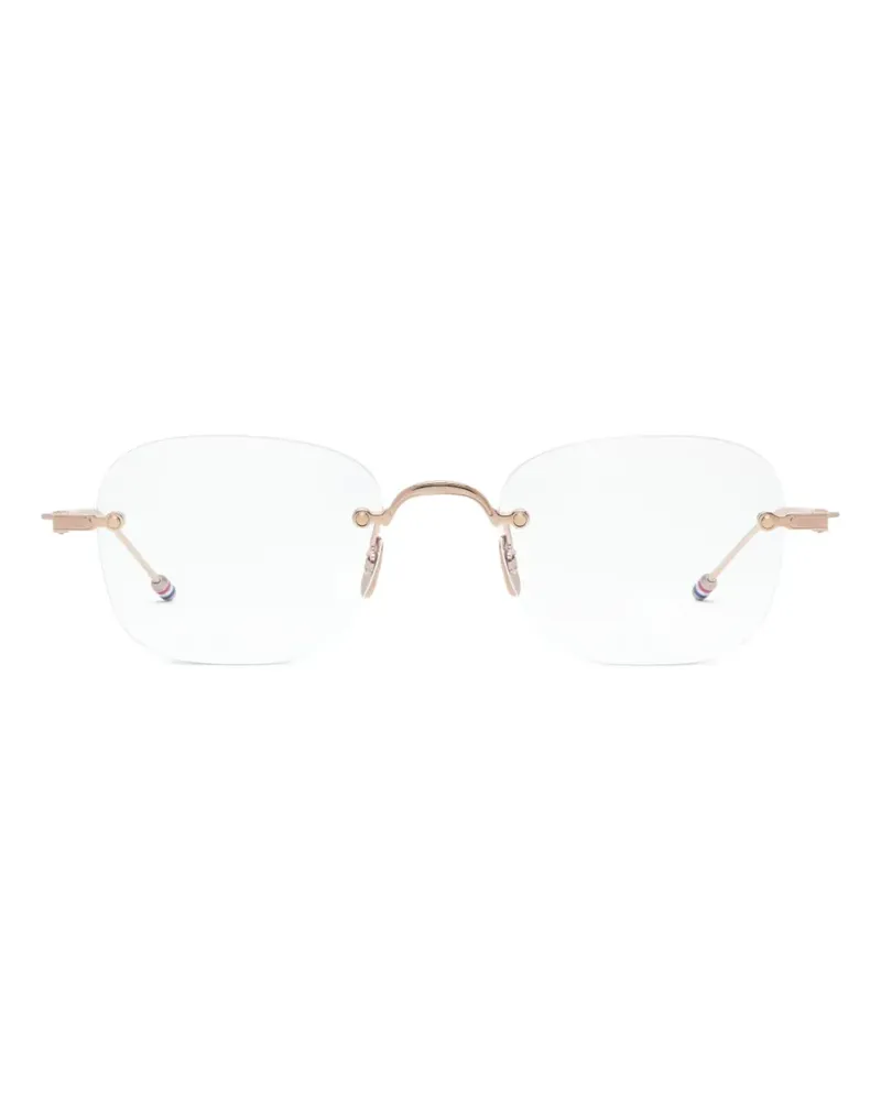 Thom Browne Rahmenlose Brille - Gold Gold