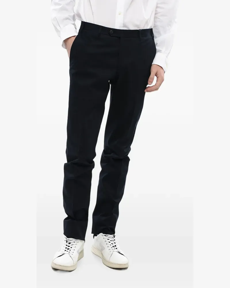 Corneliani Academy slim-fit trousers - Schwarz Schwarz
