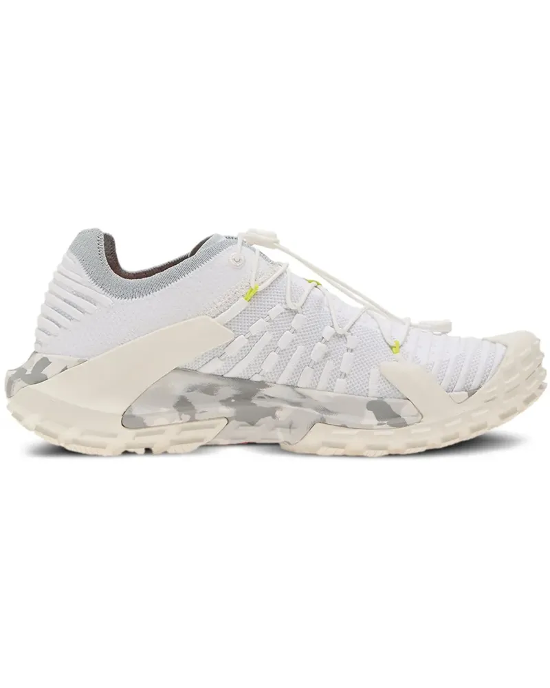 Mammut Hueco Knit II Low Sneakers mit Strickeinsätzen - Weiß Weiß