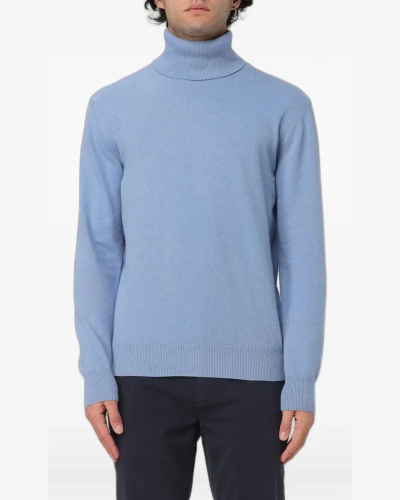 XC Pullover mit Rollkragen - Blau Blau