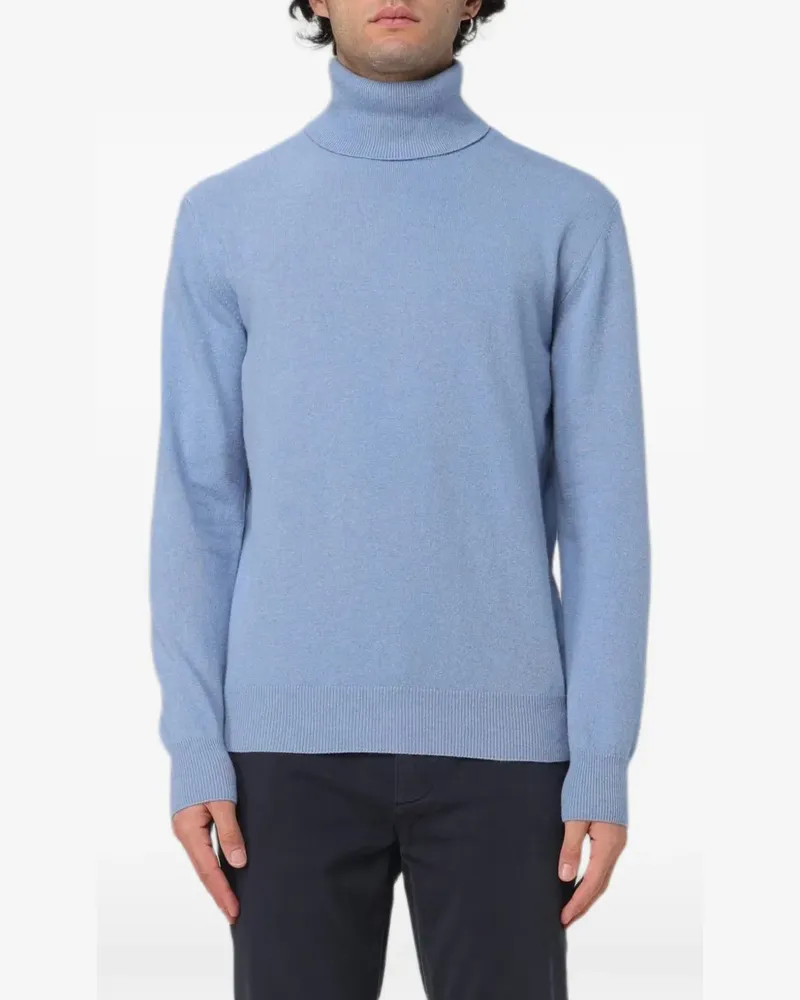 XC Pullover mit Rollkragen - Blau Blau