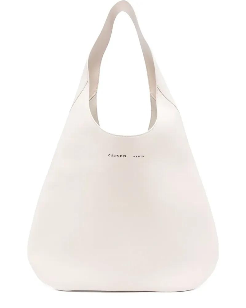 Carven Tommaso Schultertasche - Nude Nude
