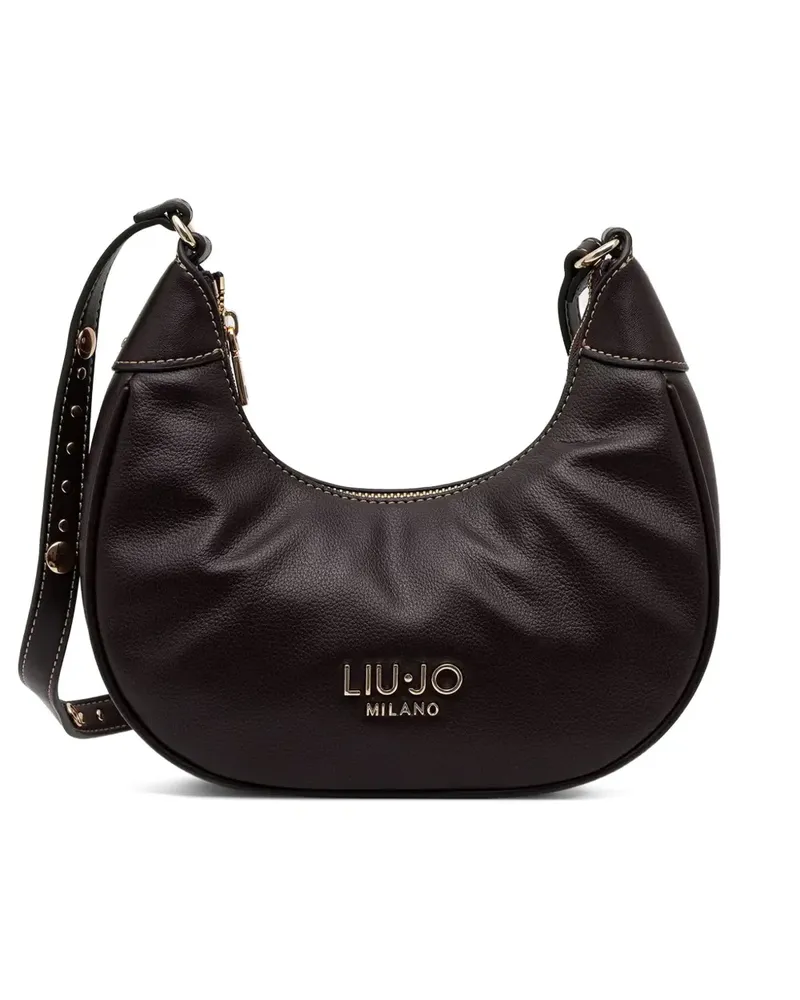 Liu Jo Umhängetasche mit Nieten - Braun Braun