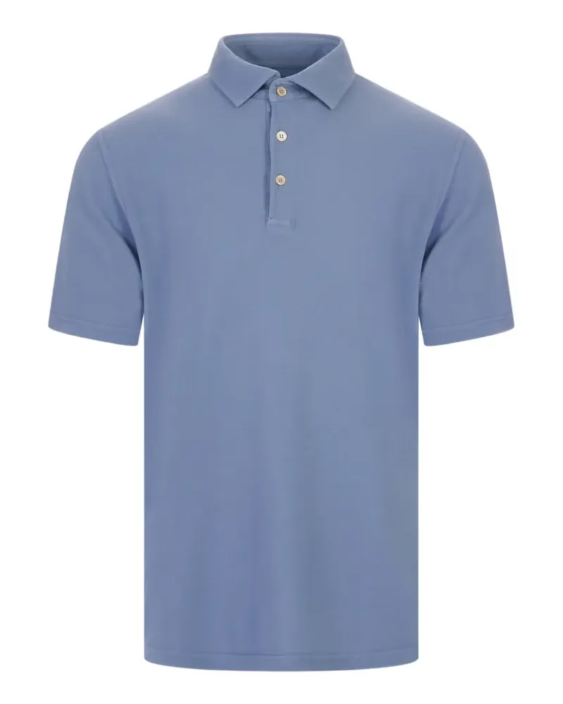 Fedeli short-sleeve polo shirt - Blau Blau