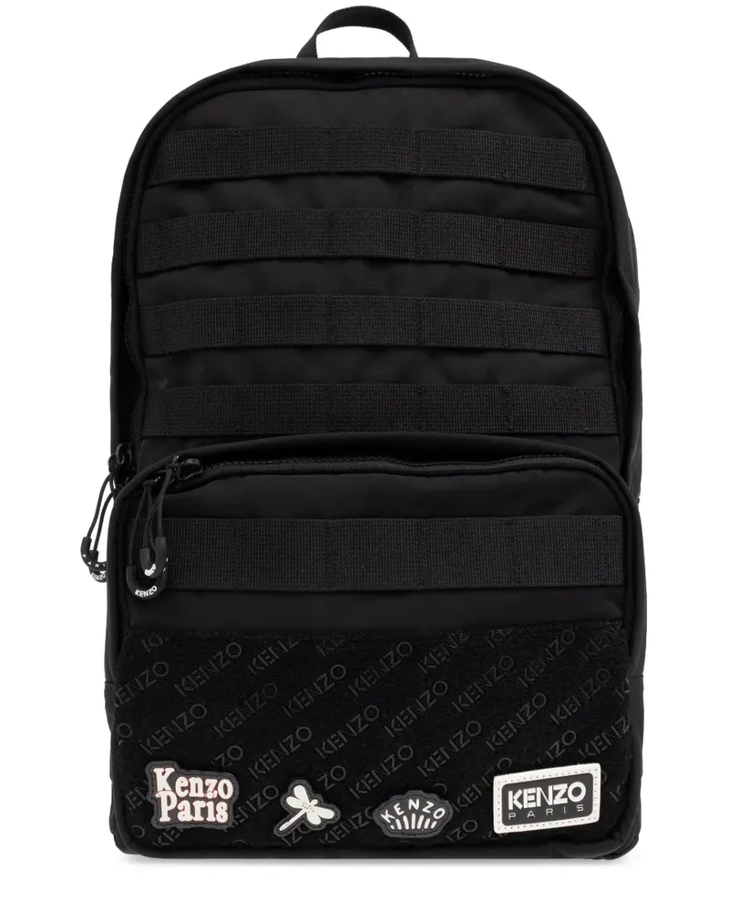 Kenzo Jungle Rucksack - Schwarz Schwarz