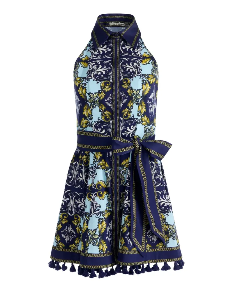 Alice + Olivia Lucy Minikleid - Blau Blau