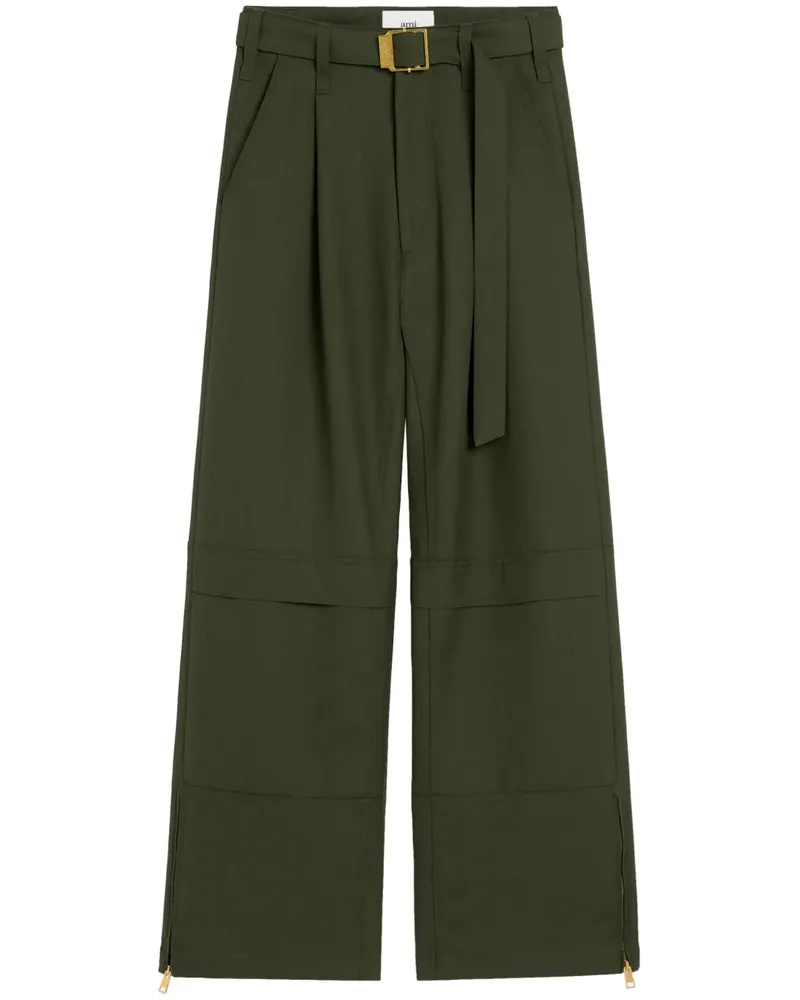 AMI Paris Klassische Cargohose - Grün Grün