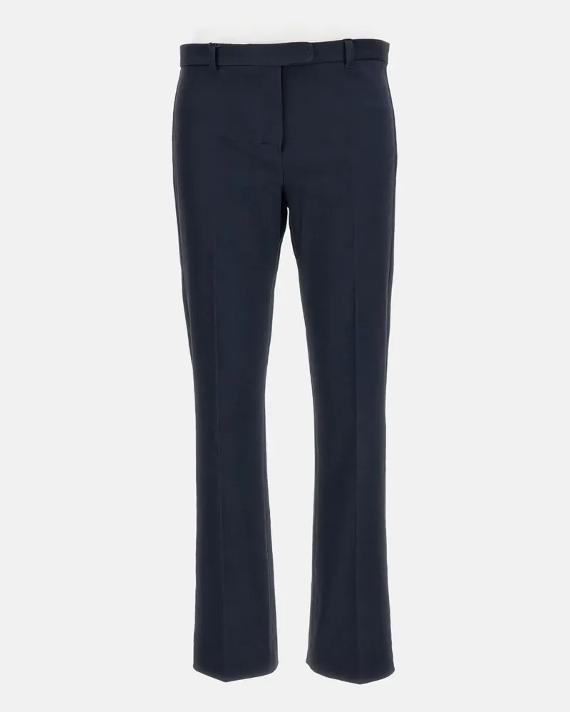 Max Mara Plissierte Hose - Blau Blau