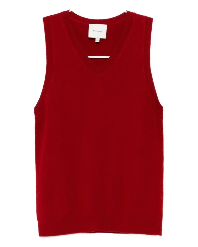 Reformation Reese Tanktop - Rot Rot