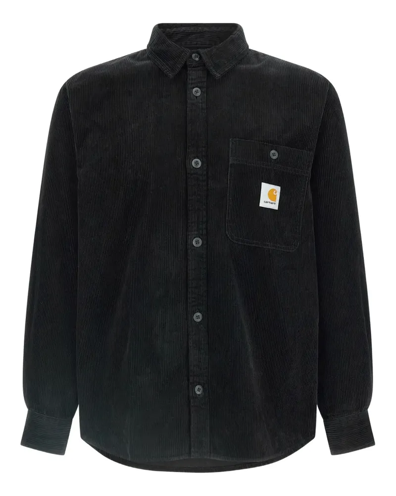 Carhartt WIP Flint Hemd - Schwarz Schwarz