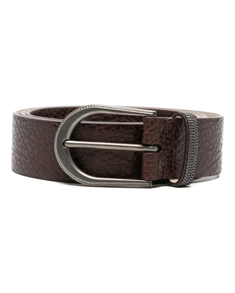 Brunello Cucinelli braided belt - Braun Braun
