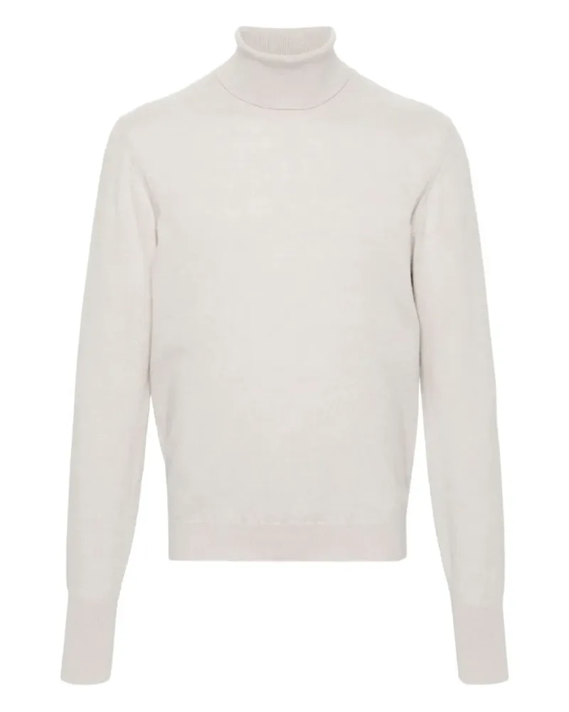 Drumohr  Pullover mit rundem Ausschnitt - Nude Nude