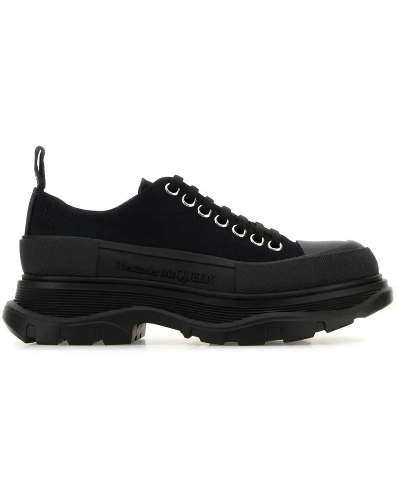Alexander McQueen Tread Slick Sneakers - Schwarz Schwarz