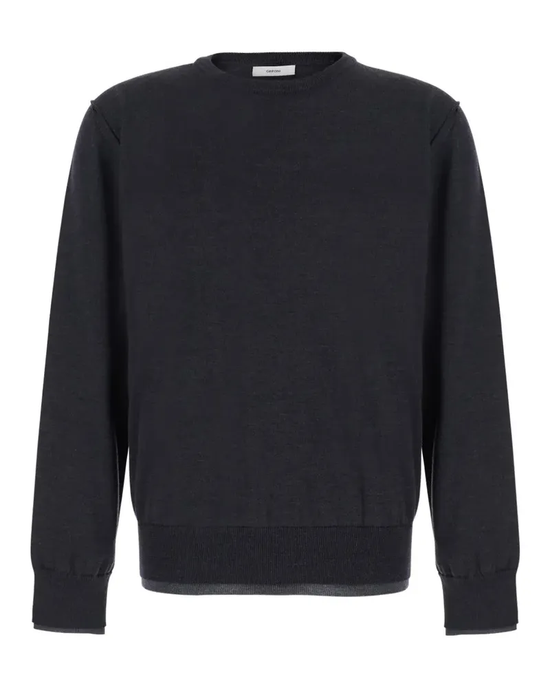 Mauro Grifoni Pullover mit Rundhalsausschnitt - Grau Grau