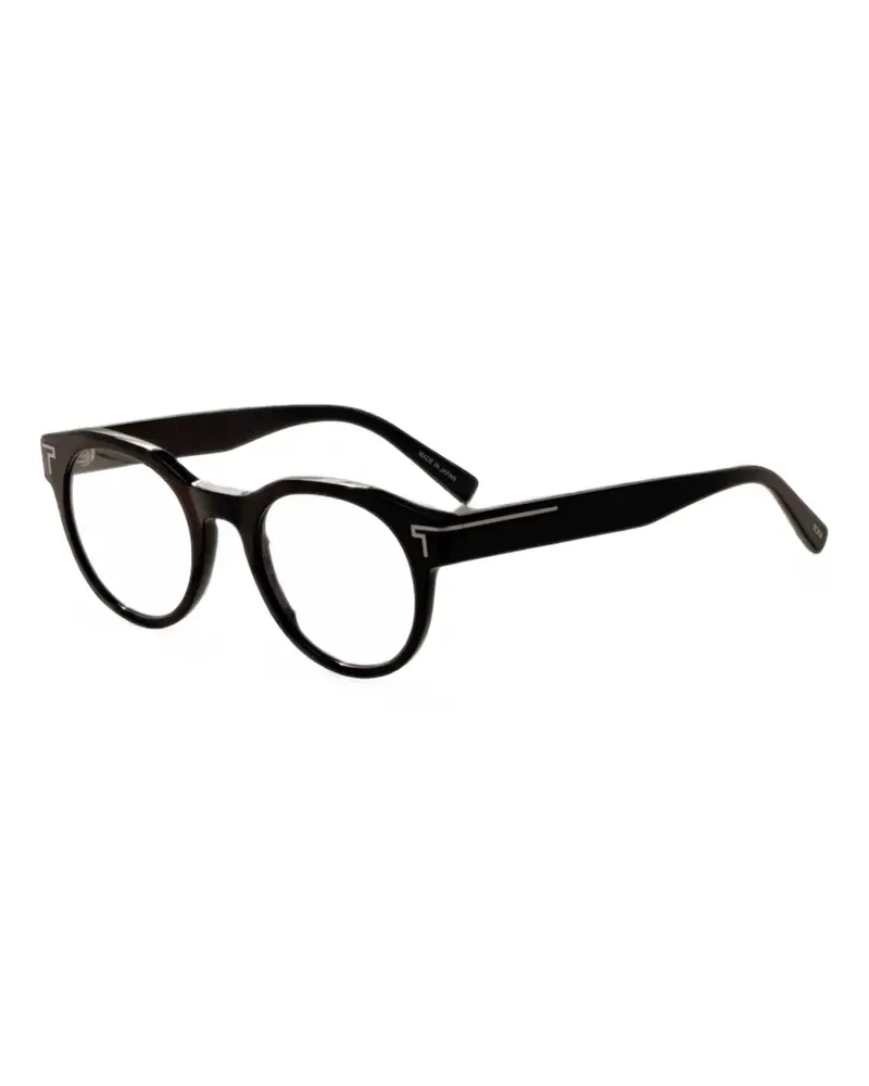 Tumi round-frame glasses - Schwarz Schwarz