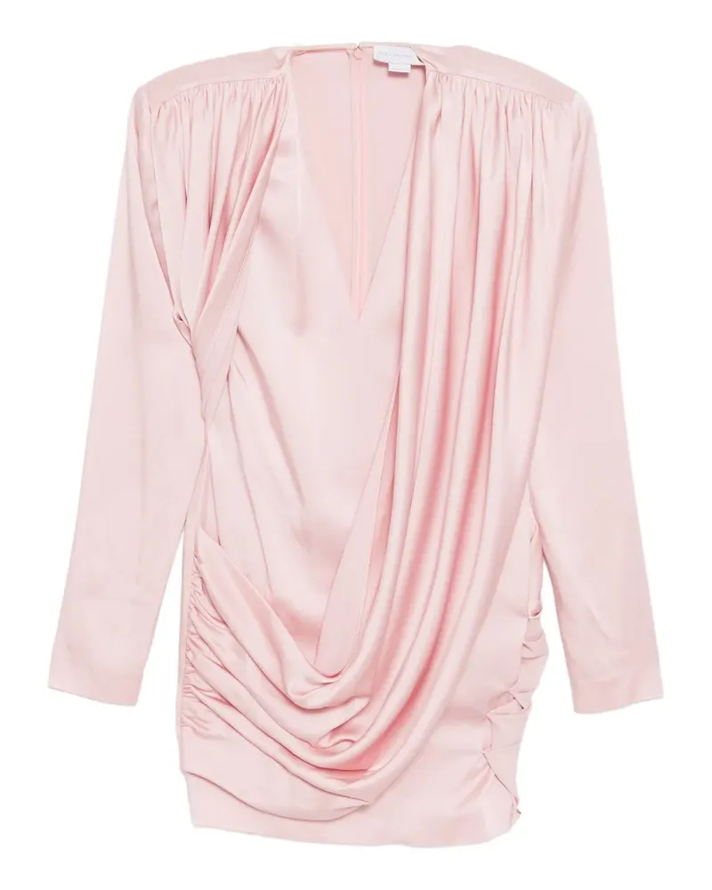 Stella McCartney Drapiertes Minikleid - Rosa Rosa