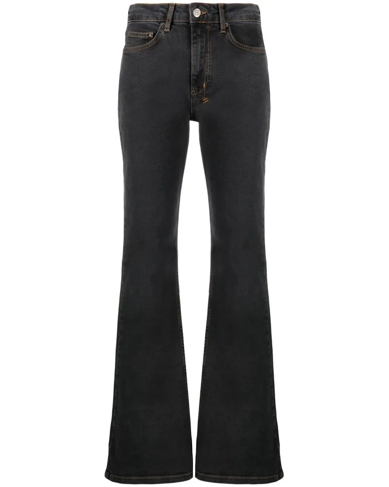 ksubi Jeans mit ausgestelltem Bein - Schwarz Schwarz