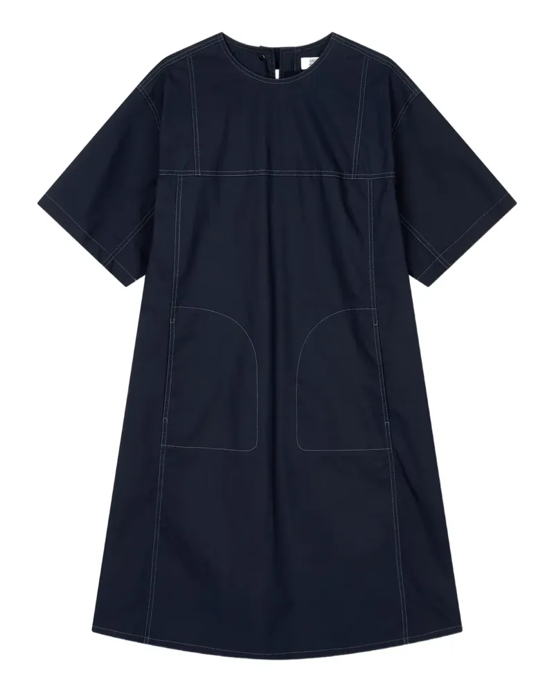 STUDIO TOMBOY Tunikakleid aus Twill - Blau Blau