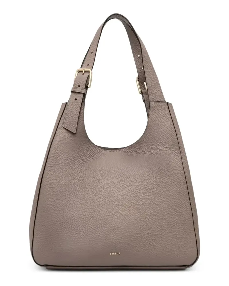 Furla Dora Tote Bag L - Grau Grau