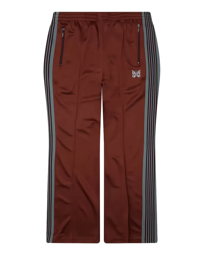 NEEDLES Poly Smooth boot-cut track pants - Braun Braun
