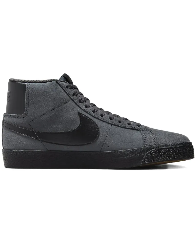 Nike Zoom Blazer Mid SB embossed-logo sneakers - Grau Grau