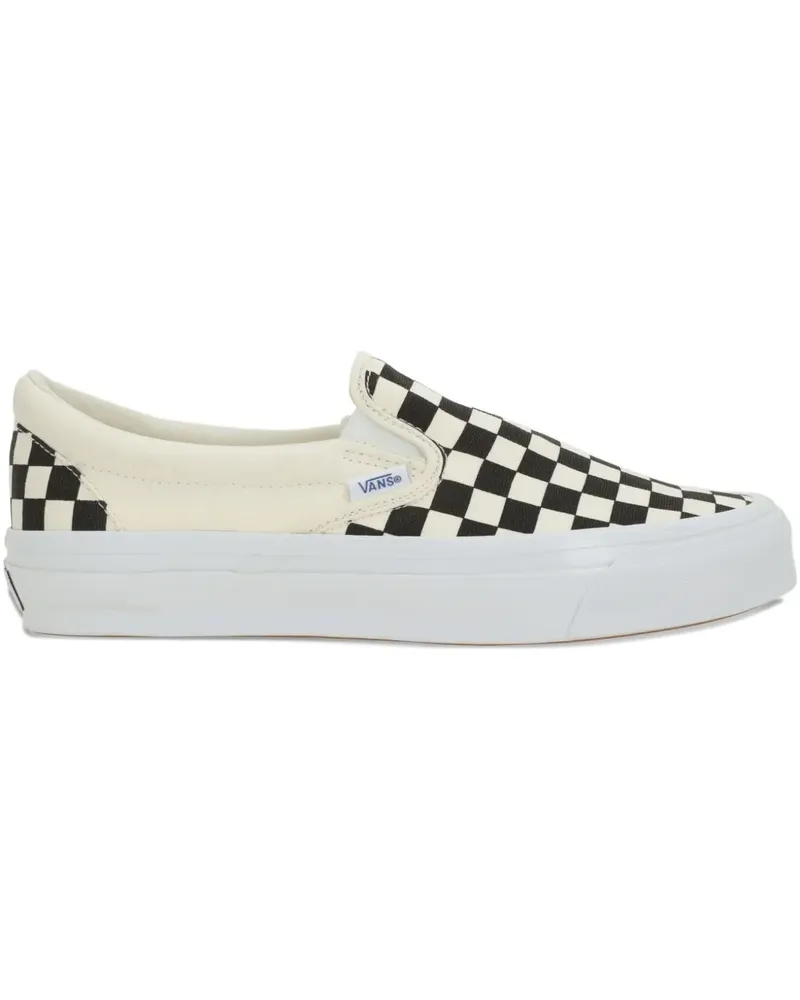 Vans checkerboard slip-on sneakers - Weiß Weiß
