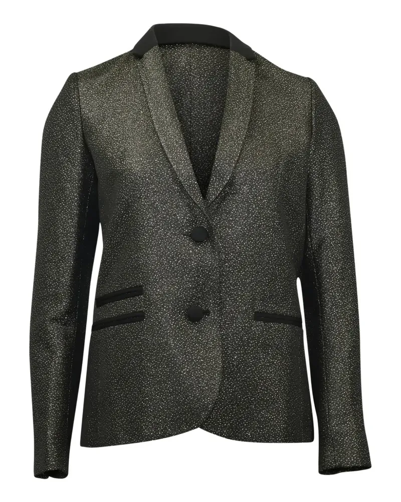 Zadig & Voltaire Vedax Dore metallic blazer - Schwarz Schwarz