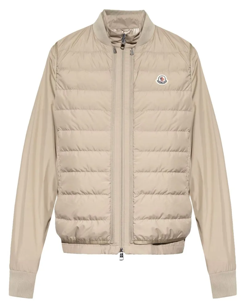 Moncler Lanche Set aus Jacke und Weste - Nude Nude