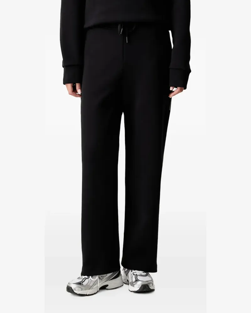 ON Focus Tech drawstring wide-leg track pants - Schwarz Schwarz