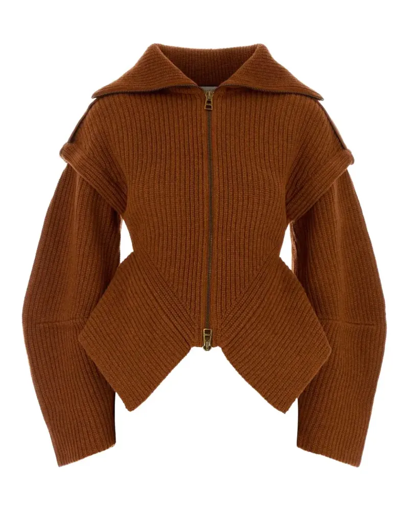 Zimmermann Gerippter Cardigan - Rot Rot