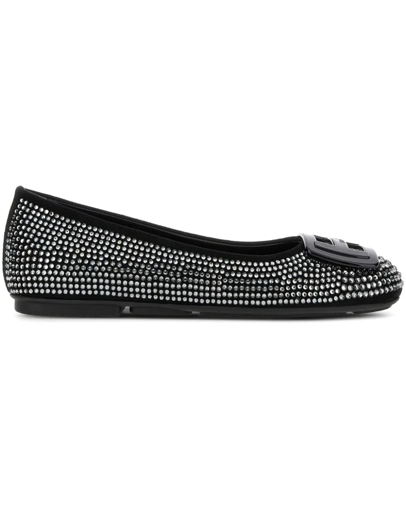 Hogan H661 Ballerinas - Schwarz Schwarz
