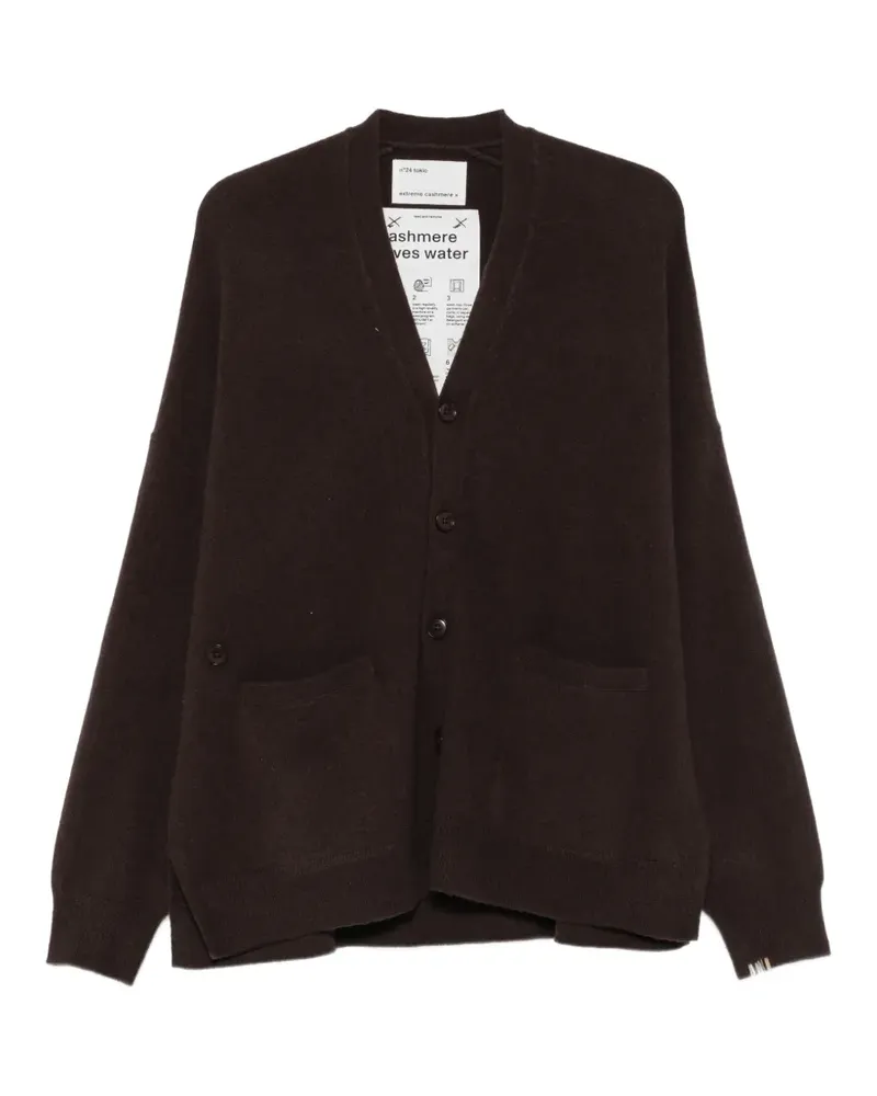 extreme cashmere Tokio Cardigan - Braun Braun